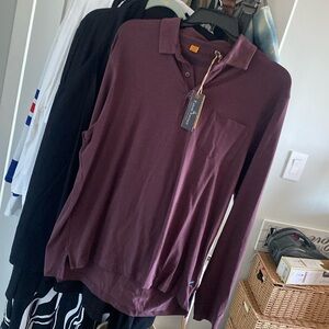 New mens shirt long sleev